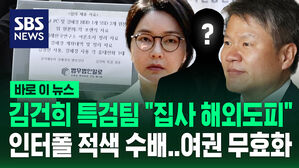 [바로이뉴스] 김건희 특검 "집사 제3국 도피해 인터폴 적색 수배"