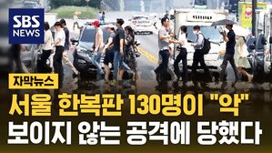[자막뉴스] 서울 한복판 130명이 "악"&hellip;보이지 않는 공격에 당했다