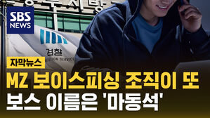 [자막뉴스] MZ 보이스피싱 조직이 또&hellip;보스 이름은 '마동석'
