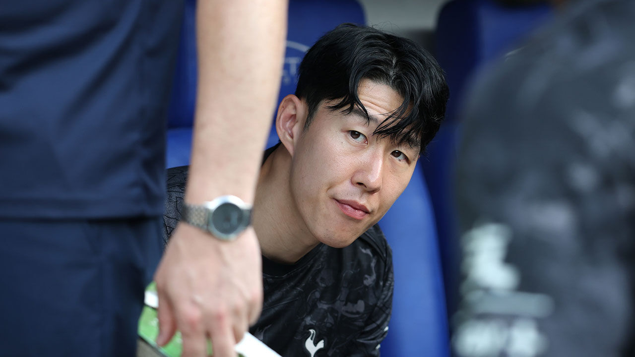 이적설 도는 손흥민, 프리시즌 첫 경기 후반만 소화…토트넘은 승리
