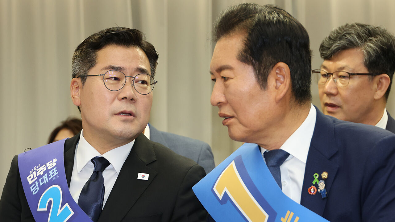 기세 잡은 정청래, 맹추격 박찬대…민주 전당대회 결과는?