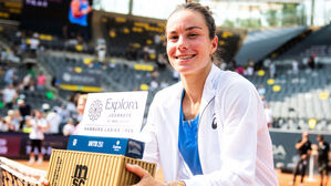 프랑스오픈 테니스 4강 보아송, WTA 투어 단식 첫 우승