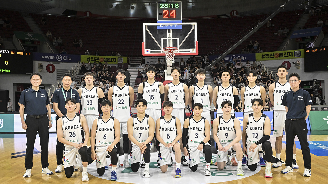 <!HS>이현<!HE>중·여준석·이정현 등 남자농구 아시아컵 나설 12명 명단 확정