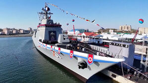 북한 "내년 10월 10일까지 5천톤 급 신형 구축함 추가 건조"