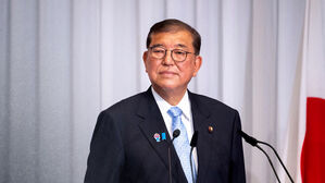 일본 이시바, '퇴직 압박' 당 의원 총회서도 임기 지속 의사 시사