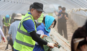 김병기, 가평 수해 현장서 지원활동&hellip;정청래&middot;박찬대도