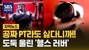 자막 도둑 울상 수정