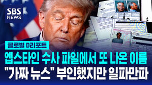 [글로벌D리포트] '엡스타인 파일'에 트럼프 수차례 등장&hellip;백악관 "가짜 뉴스"