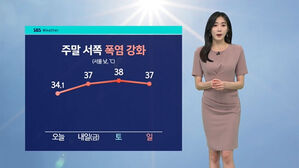 [날씨] 고기압에 갇힌 더위…서울 38도, 제주엔 너울 주의