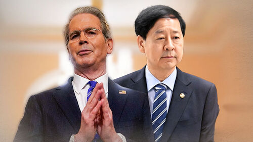 방미 출국 직전 2+2 취소…이메일로 "미안하다"
