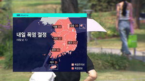 [날씨] "숨 막힌다"…주말 서울 38도, 제주엔 태풍 비까지
