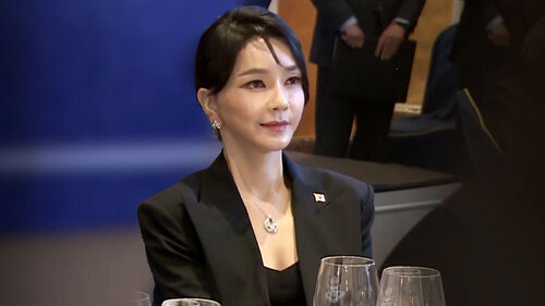 초고가 목걸이…김 여사 측 "모조품, 직접 샀다"