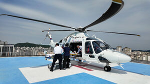 닥터헬기&middot;중증전담구급차, 지난해 응급환자 1,414명 이송