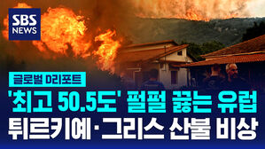 [글로벌D리포트] '최고 기온 50.5도' 펄펄 끓는 유럽&hellip;곳곳 산불 비상