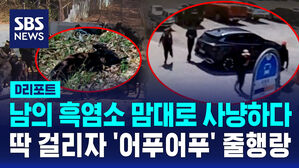 [D리포트] 흑염소 사냥한 '양궁동호회'&hellip;화살 날카롭게 개조