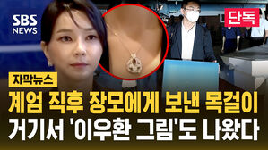 [단독] 12·3 계엄 직후 장모 집으로 옮긴 김건희 목걸이…그 집에서 '이우환 그림'도 나왔다 (자막뉴스)