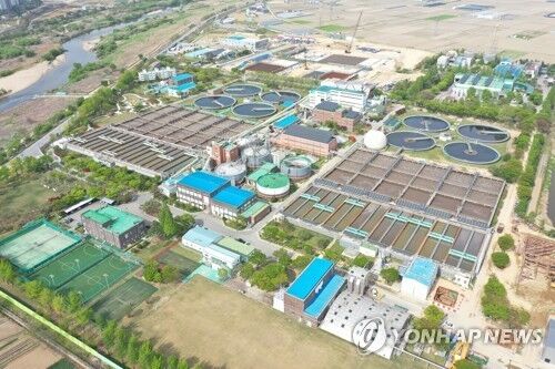 작년 하수 처리에 원유 101만 7천t 태운 에너지 사용