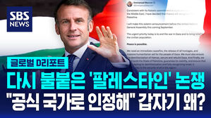 [글로벌D리포트] 다시 불 붙은 '팔레스타인 국가 인정'