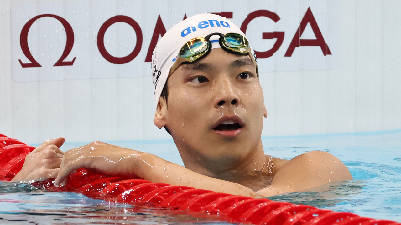 이주호, 세계수영선수권 배영 200m 전체 5위 '준결승 진출'
