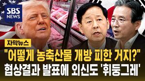 [자막뉴스] "어떻게 농축산물 개방 피한 거지?"&hellip;협상 결과 발표에 외신도 '휘둥그레'