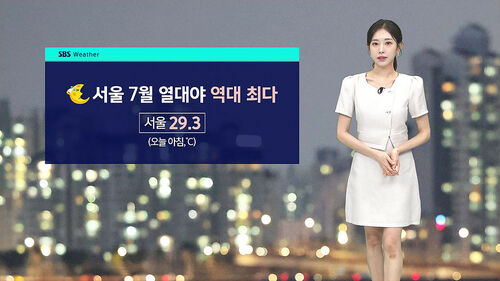 [날씨] 서울 역대급 열대야…낮 36도 폭염 계속