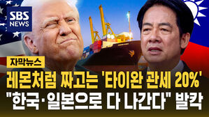 [자막뉴스] 레몬처럼 짜고는 '타이완 관세 20%'&hellip;"한국&middot;일본으로 다 나간다" 무역협상 결과에 발칵