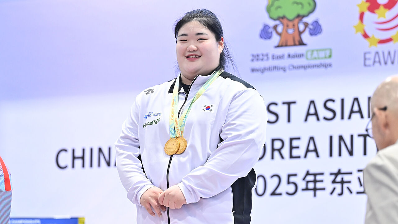 역도 박혜정, 동아시아선수권 여자 최중량급 우승