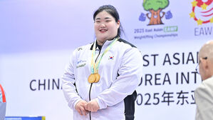 역도 박혜정, 동아시아선수권 여자 최중량급 우승
