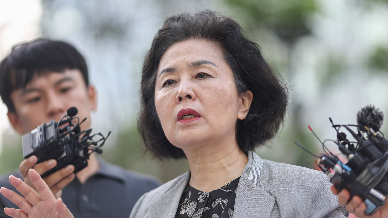 '명태균 공천개입' 핵심 김영선 전 의원, 김건희특검 출석