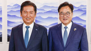정청래, 우원식 의장 등 예방&hellip;국민의힘&middot;개혁신당 제외