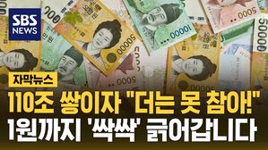 [자막뉴스] 110조 쌓이자 "더는 못 참아!"&hellip;1원까지 '싹싹' 긁어갑니다