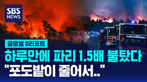 [글로벌D리포트] 하루 만에 파리 1.5배 불탔다&hellip;사흘째 확산 중