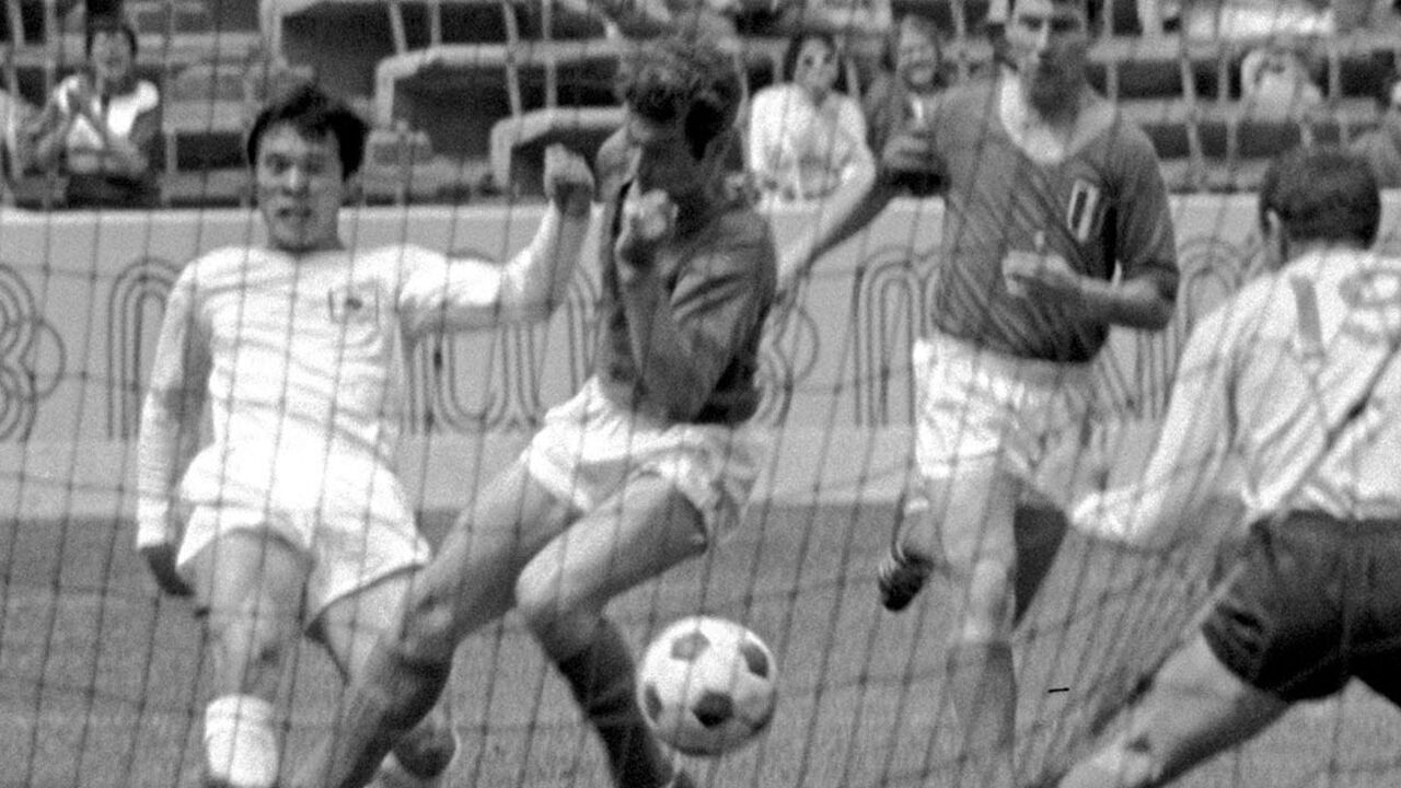 일본 축구 'A매치 최다 75골' 가마모토 구니시게 별세