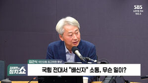 [정치쇼] 김근식 "내가 배신자? 조폭 양아치 논리&hellip;전한길 출당해야"