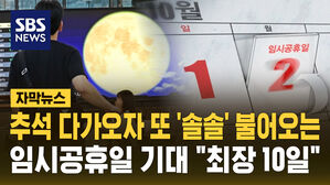 [자막뉴스] 황금연휴만 있으면 '임시공휴일 지정' 관심&hellip;이번엔?