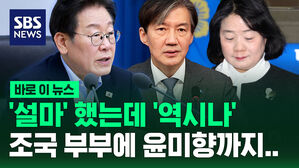[바로이뉴스] 조국 부부, 윤미향 결국 사면