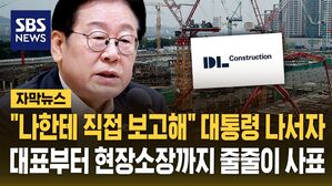 [자막뉴스] 의정부 노동자 추락사고에 "대통령에게 직접 보고해"&hellip;대표부터 현장소장까지 전원 사표 낸 DL건설