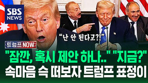 "내가 뭘 해도 안 된댔지!" 트럼프 '꿈은 이루어진다'?&hellip;"대통령님, 혹시 지금 당장!" 훅 끼어들자 속마음 못 숨기더니 (트럼프 NOW)