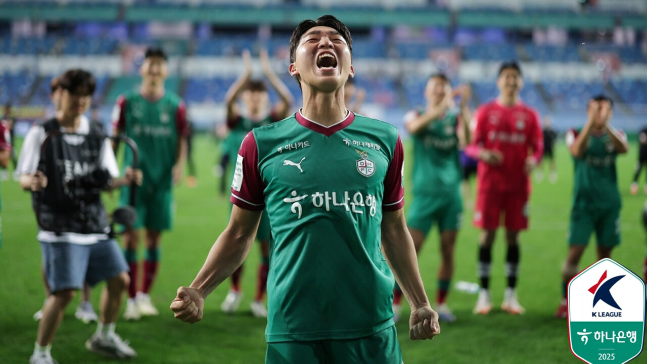 대전 재역전승 주역 김준범, K리그1 25라운드 MVP