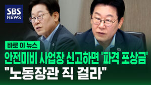 [바로이뉴스] 대통령 "안전미비 사업장 신고 파격포상금&hellip;노동장관 직 걸라"