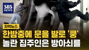 [자막뉴스] 한밤중에 문을 발로 '쿵' 차는 놀이&hellip;"놀란 집주인은 방아쇠 당겼다"