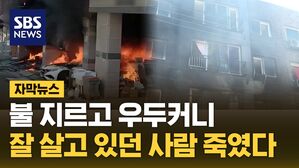 자막뉴스 우울증 방화
