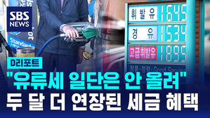 [D리포트] 유류세 인하 조치 "일단 2달 더 연장하지만&hellip;"