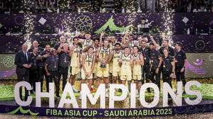 한국에 대패 안겼던 호주, FIBA 아시아컵 3회 연속 우승