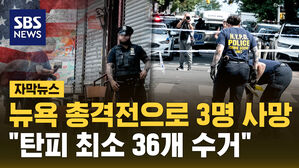 [자막뉴스] 뉴욕 라운지 바에서 시비 끝 총격전, 남성 3명 현장에서 사망