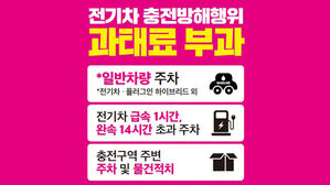 "전기차 충전 구역 불법주차 막는다"&hellip;마포구 단속안내판 설치