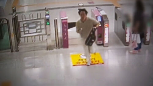우르르 개찰구 뛰어넘고…족발 먹다 나간 남성들 정체