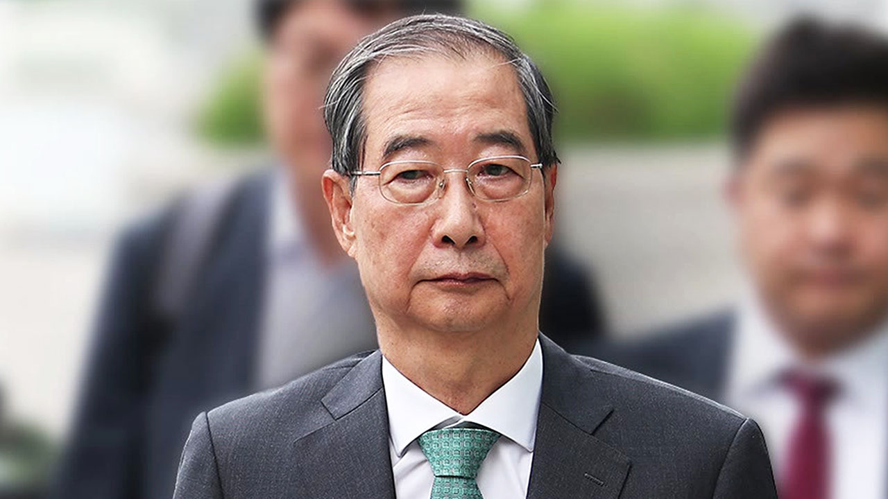 한덕수 전 총리, 피의자 신분 내란특검</font> 출석