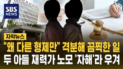 "노모 자해로 숨졌다"더니…상속 집착한 두 아들의 거짓말