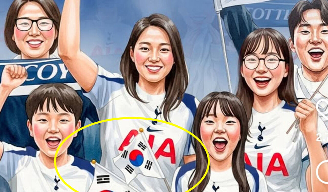 "토트넘 SNS·두바이 투어버스 등에 '엉터리 태극기' 걸려"